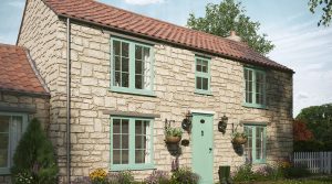 chartwell green flush casement windows