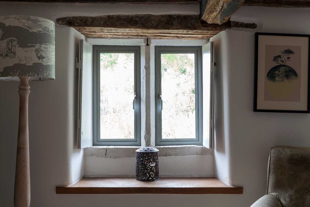 Aluminium heritage windows: Classic style, modern performance 1 interior view of grey aluminium windows