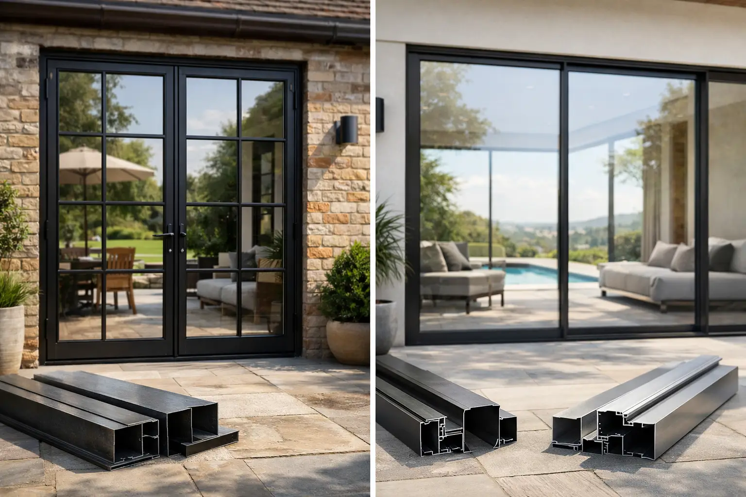 Steel Versus Aluminium Doors for Your Home